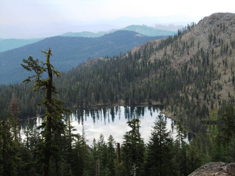 PCT Day 90: Lakes and Butterflies