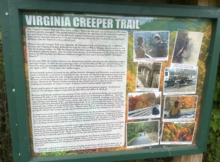 AT Day 37: Virginia Creeper Trail