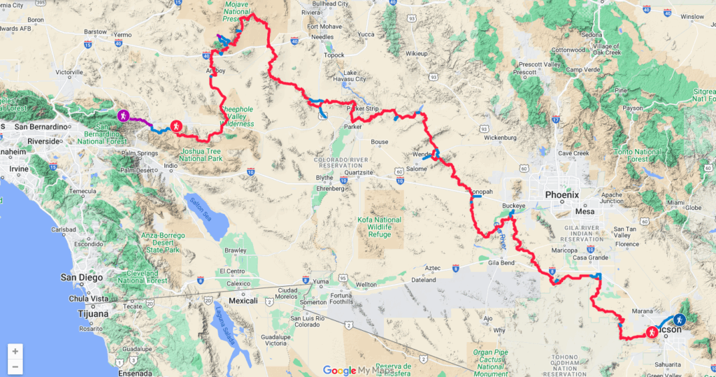 Desert Winter Thru-Hike